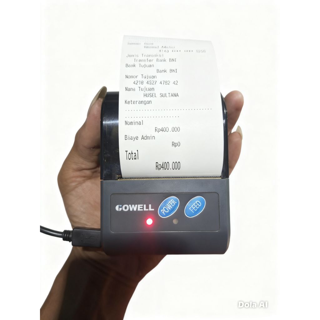 printer termal gowell uk 58mm