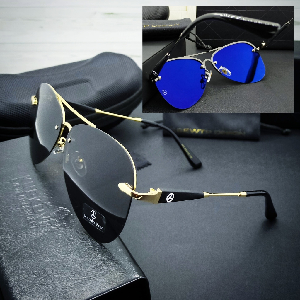 KACAMATA SPORT PRIA KEREN MARCEDES 743 ANTI RADIASI