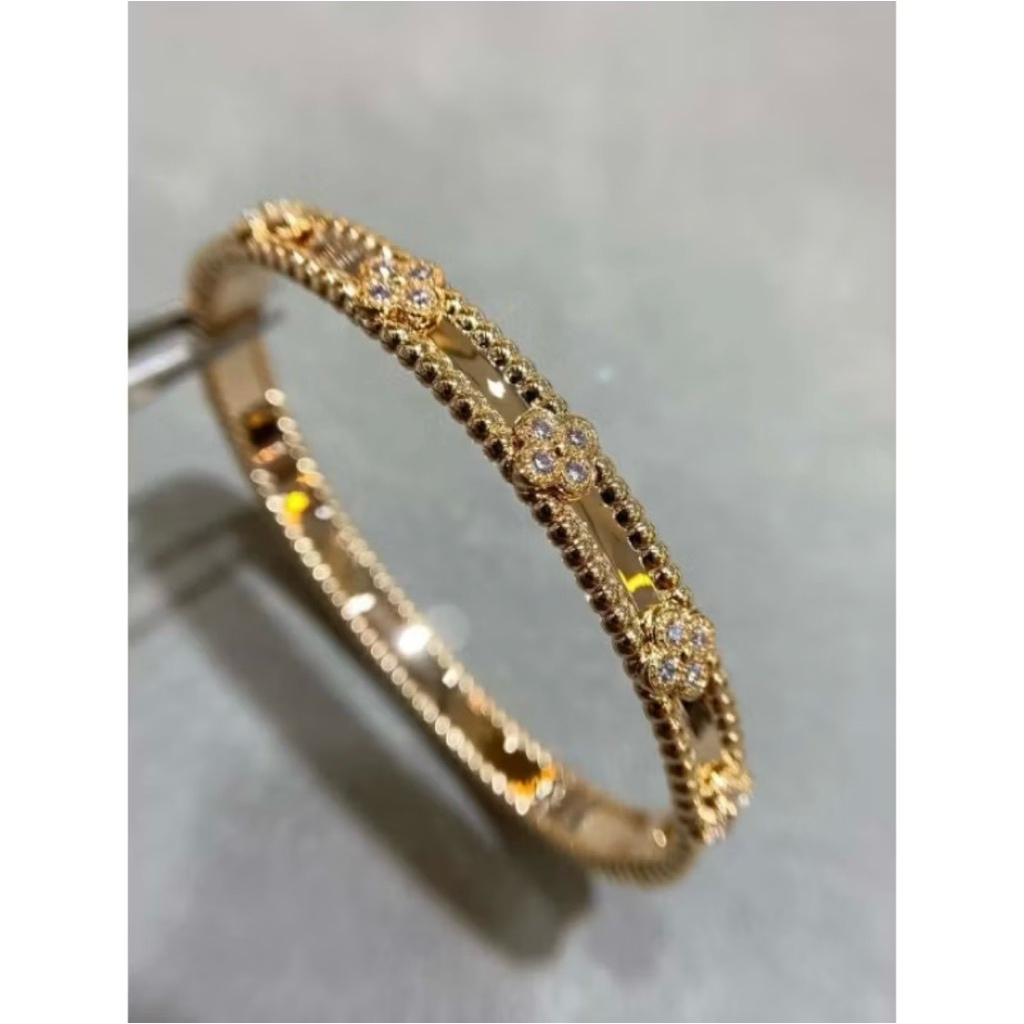 Gelang VCA Perlee Slim 18k Gold Plated
