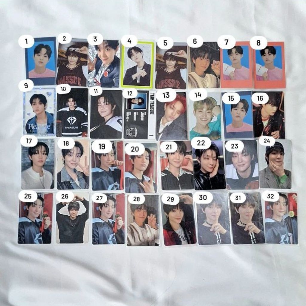 OFFICIAL TREASURE JIHOON PHOTOCARD