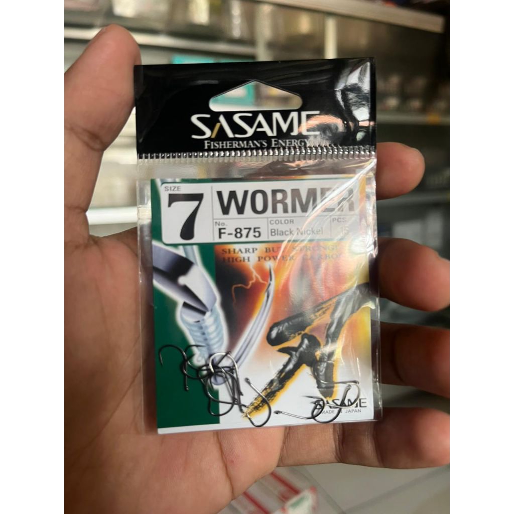 Mata Kail Pancing Sasame Akitakitsune RG F-875 dengan Black Nickel, Tajam dan Kuat