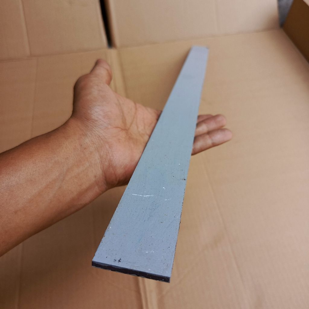 BAJA DC53 EQ A88 Uk. 4 x 40 x 300 MM Sudah Sepuh ±60 HRC – Tool Steel Premium Lebih Tangguh dari SKD