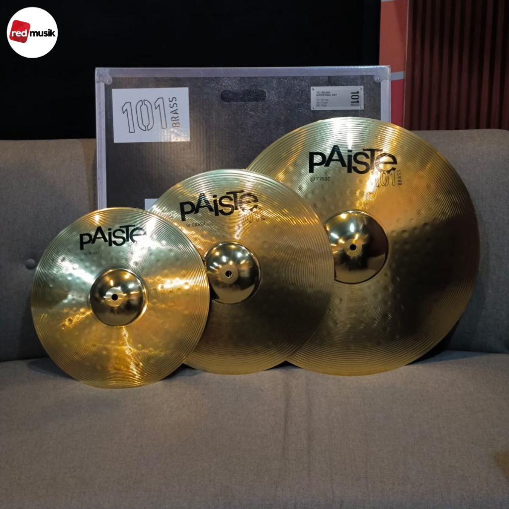 Cymbal Paiste 101 Brass Universal Cymbal Set