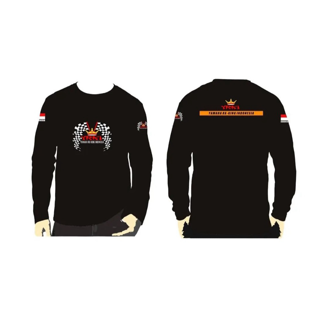KAOS RX KING YRKI LENGAN PANJANG ORIGINAL