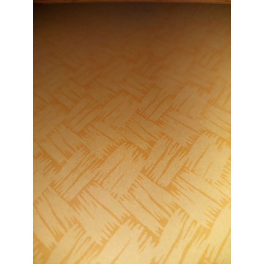 [1 LBR] KARTON PLANO BC BUFFALO 79 X 109 MOTIF TIKAR COKLAT MUDA / BC PLANO MOTIF