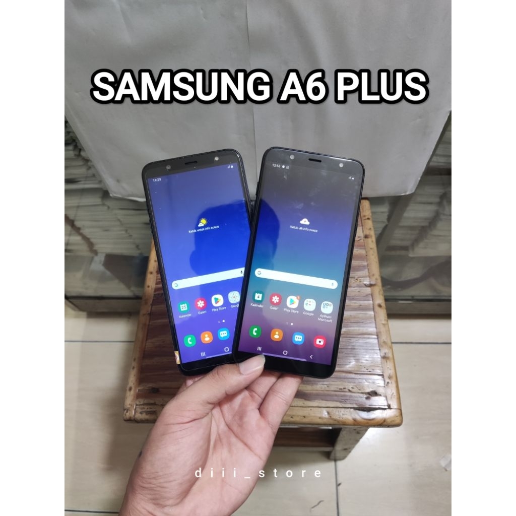 SAMSUNG GALAXY A6 PLUS 4/32 GB DUAL SIM 4G LTE SECOND NORMAL SIAP PAKAI