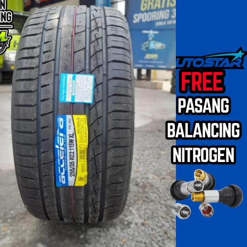 BAN MOBIL RING 22 ACCELERA ST68 SUV UKURAN 255/35 R22 TUBLES COCOK UNTUK CRV ALLPHARD VELLFIRE PORCE