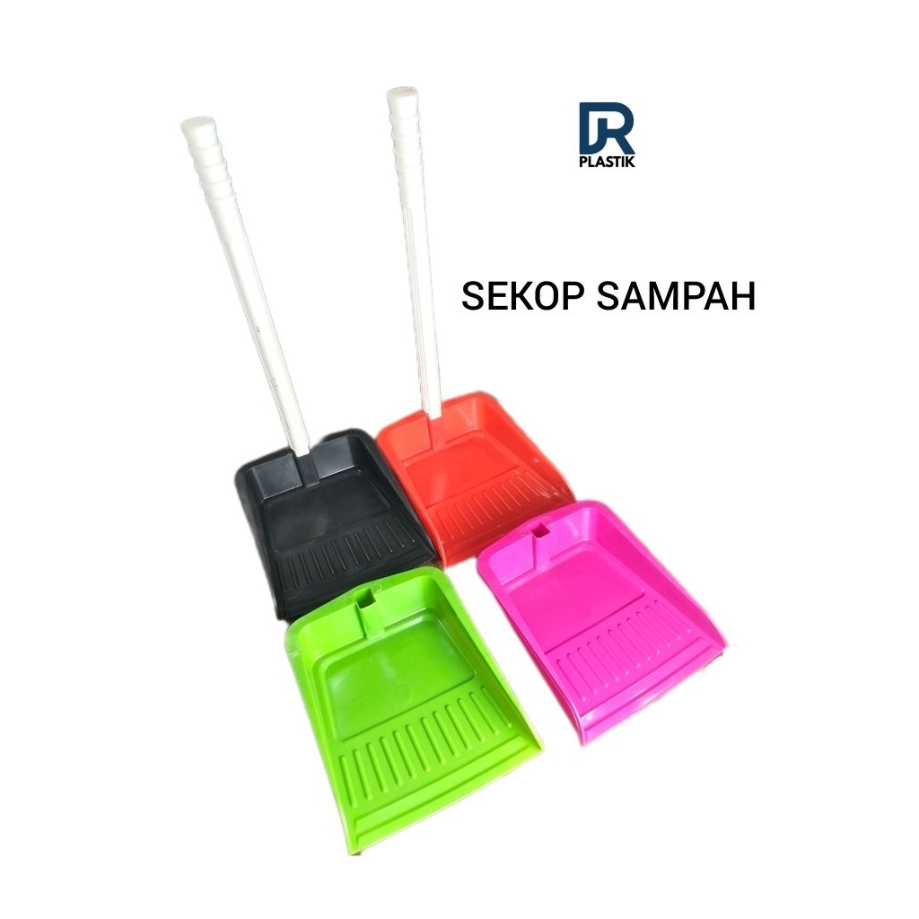DR PLASTIK - Sekop Sampah Plastik / Sekop Sampah Besar / Sekop Gagang / Serok Sampah / Serokan Sampa