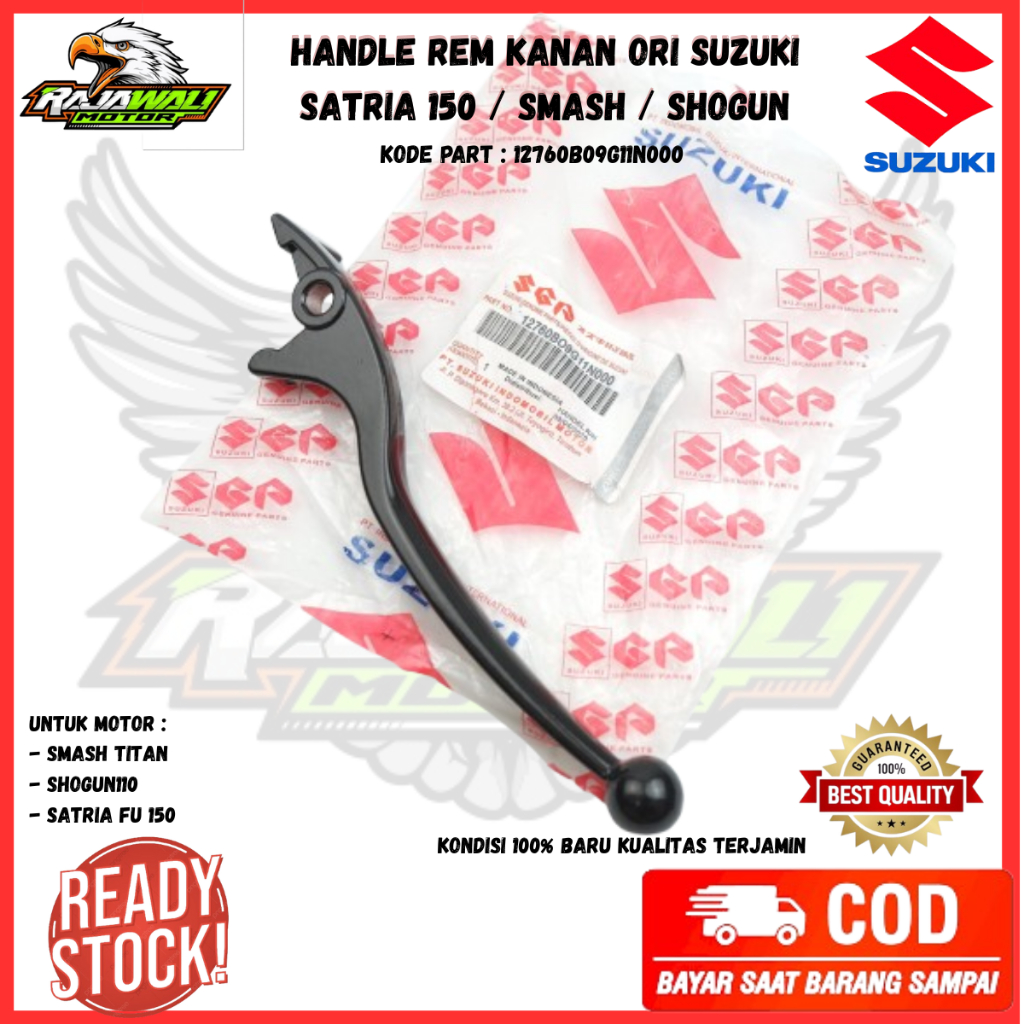 hendel rem satria fu 150 ori - handle satria fu - handle rem satria fu - Handle Rem Kanan Suzuki Sma