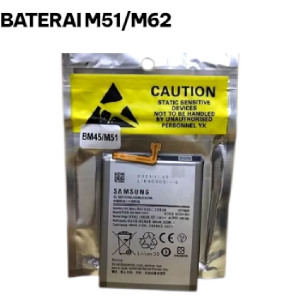 Baterai Samsung M51 / M62 BM415ABY original M51