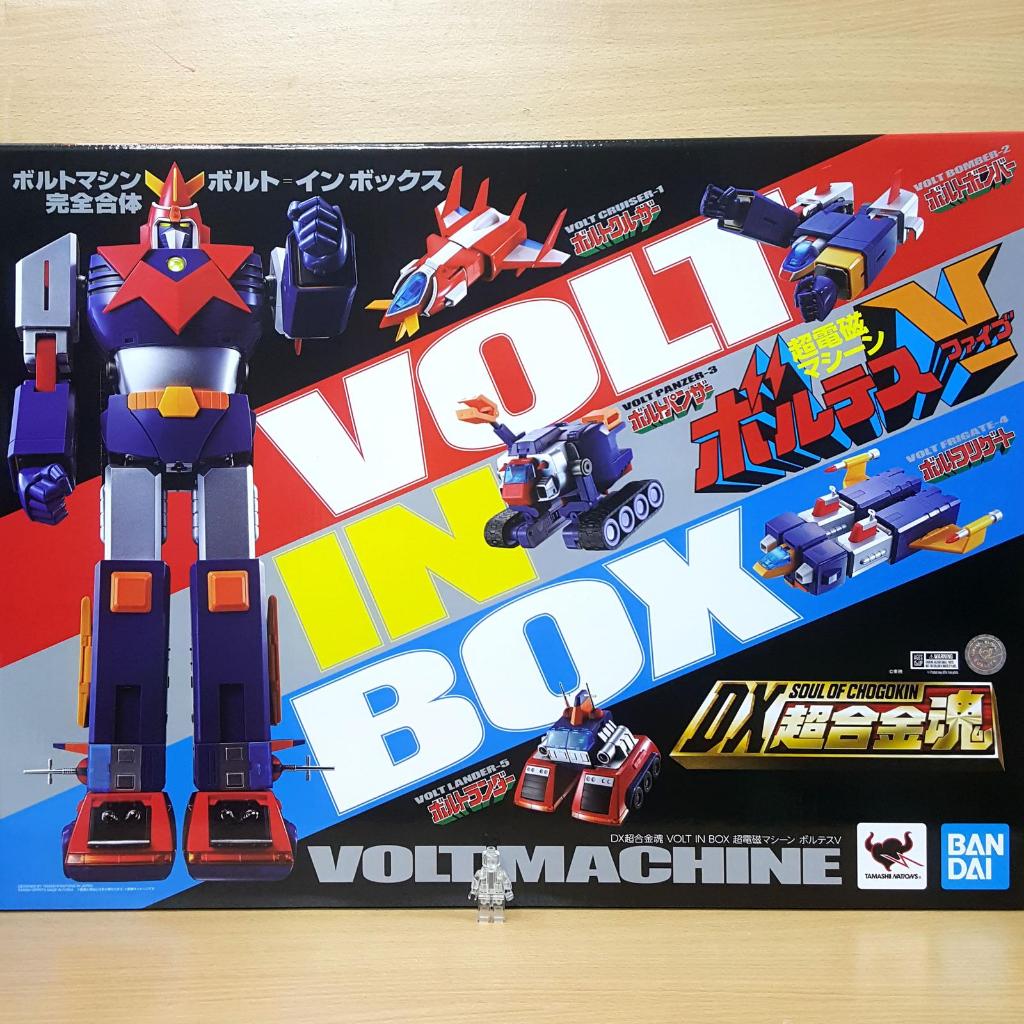 DX SOUL OF CHOGOKIN VOLT IN BOX Choudenji Machine VOLTES V SOC Voltus