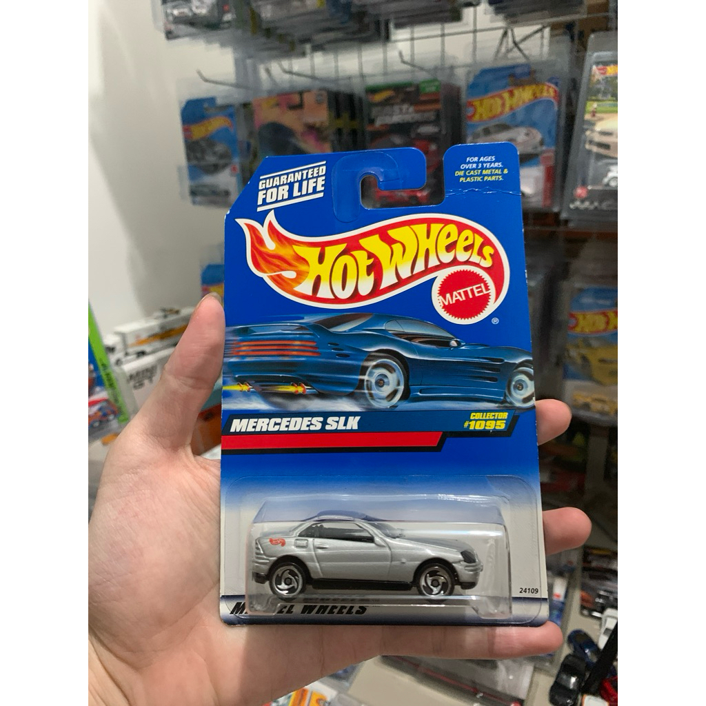 Hotwheels Mercedes SLK Grey #Collector 1095