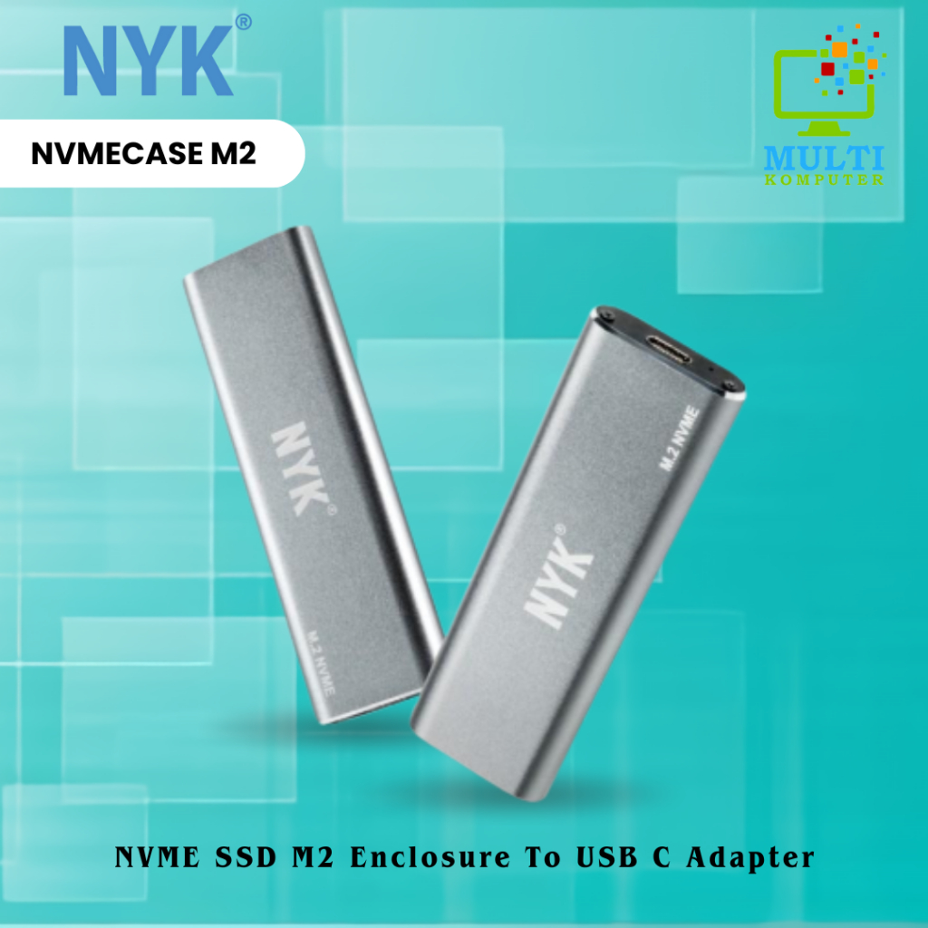 M.2 NVME SSD M2 Enclosure To USB C Adapter Case NYK