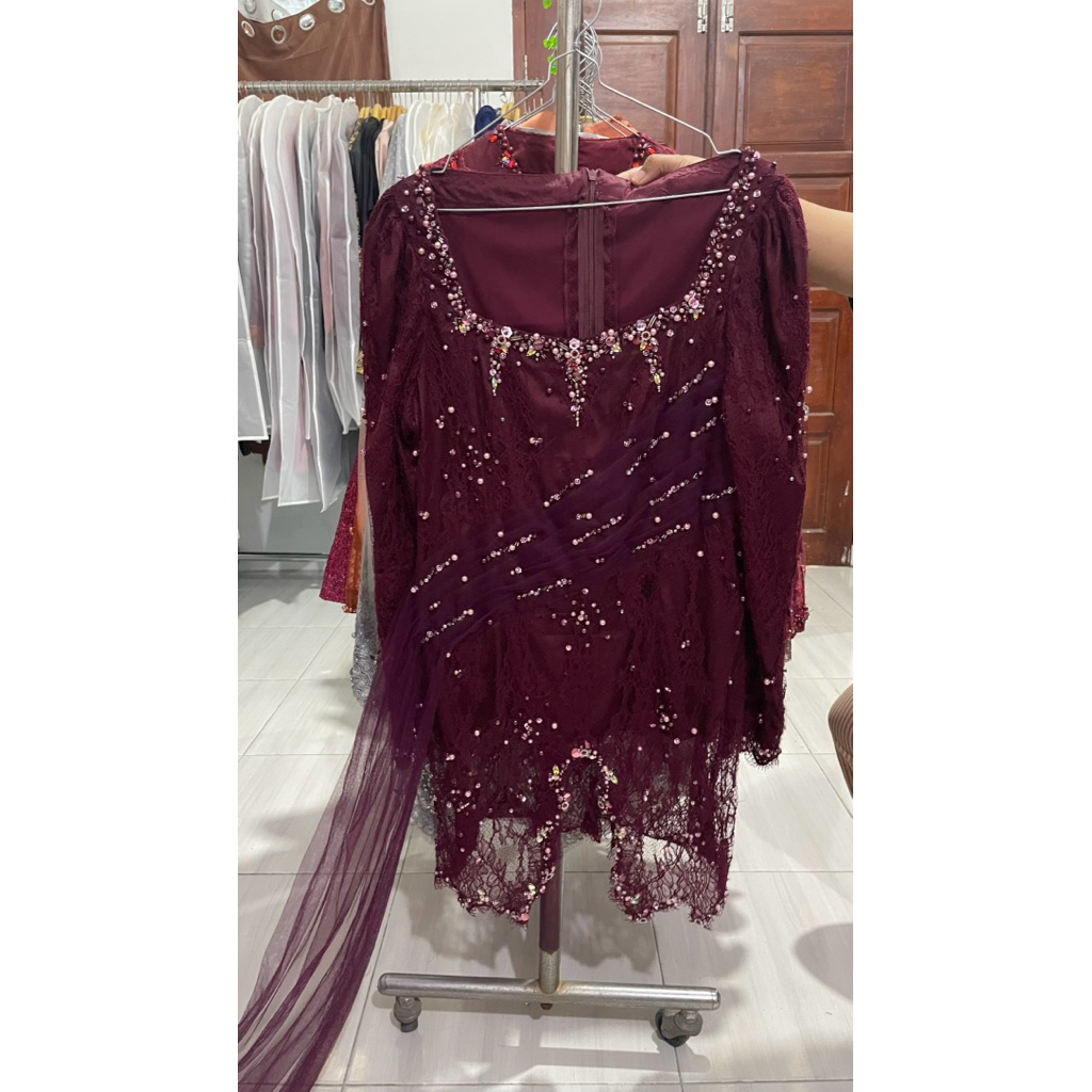 Burgundy Non Hijab