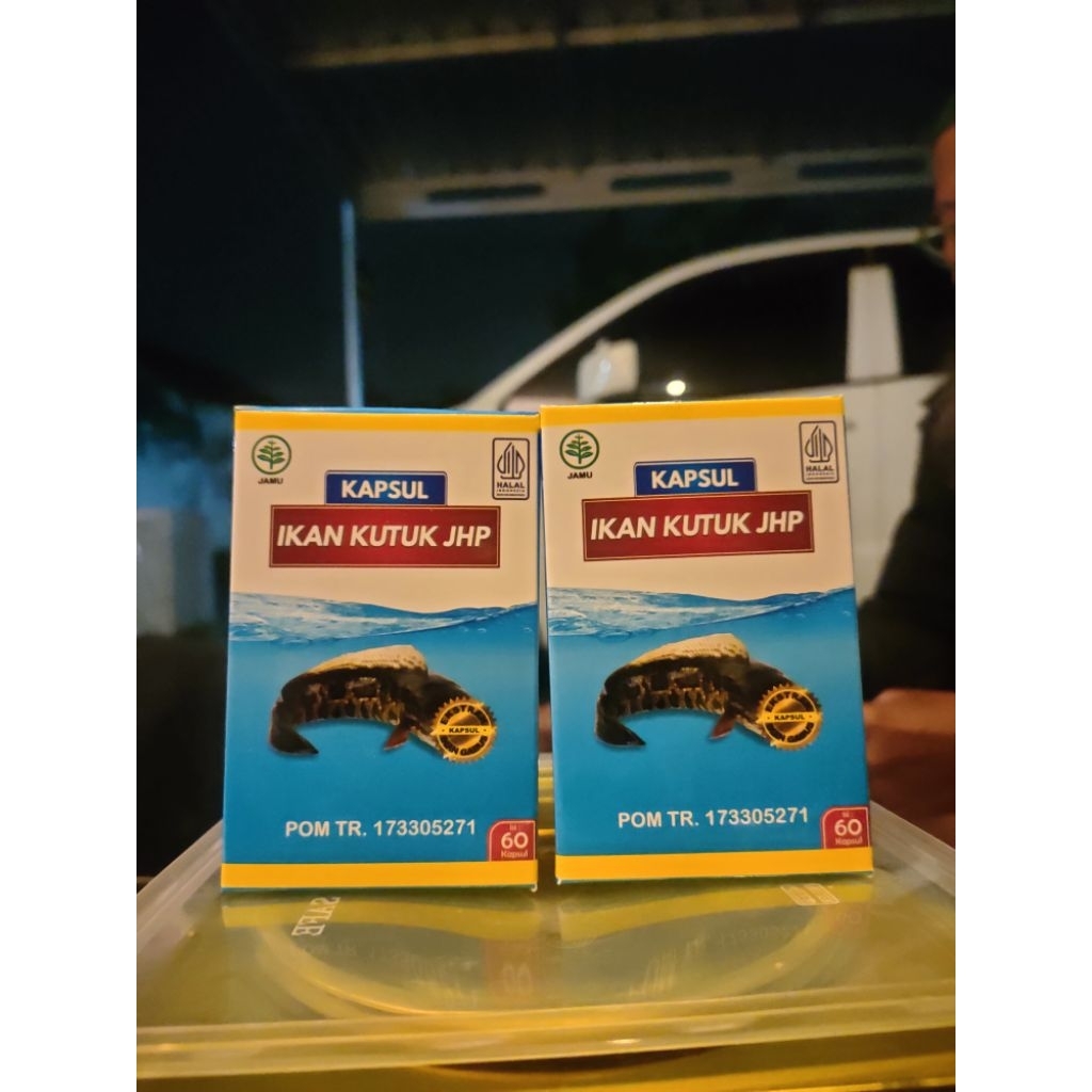 Kapsul Ikan Kutuk JHP (isi 60kapsul) Suplemen Kesehatan