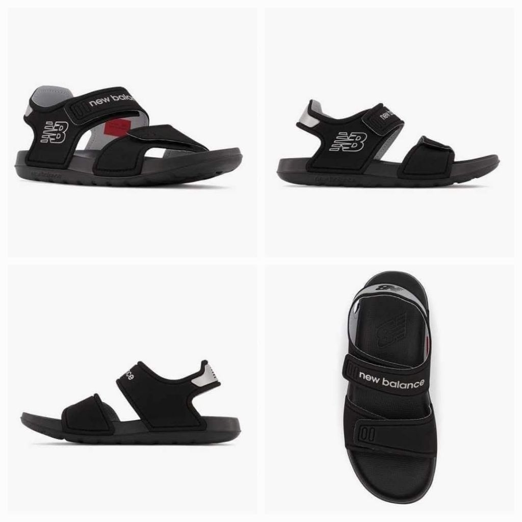 New Balance Kids SPSD Black Sandals NEWYOSPSDBA