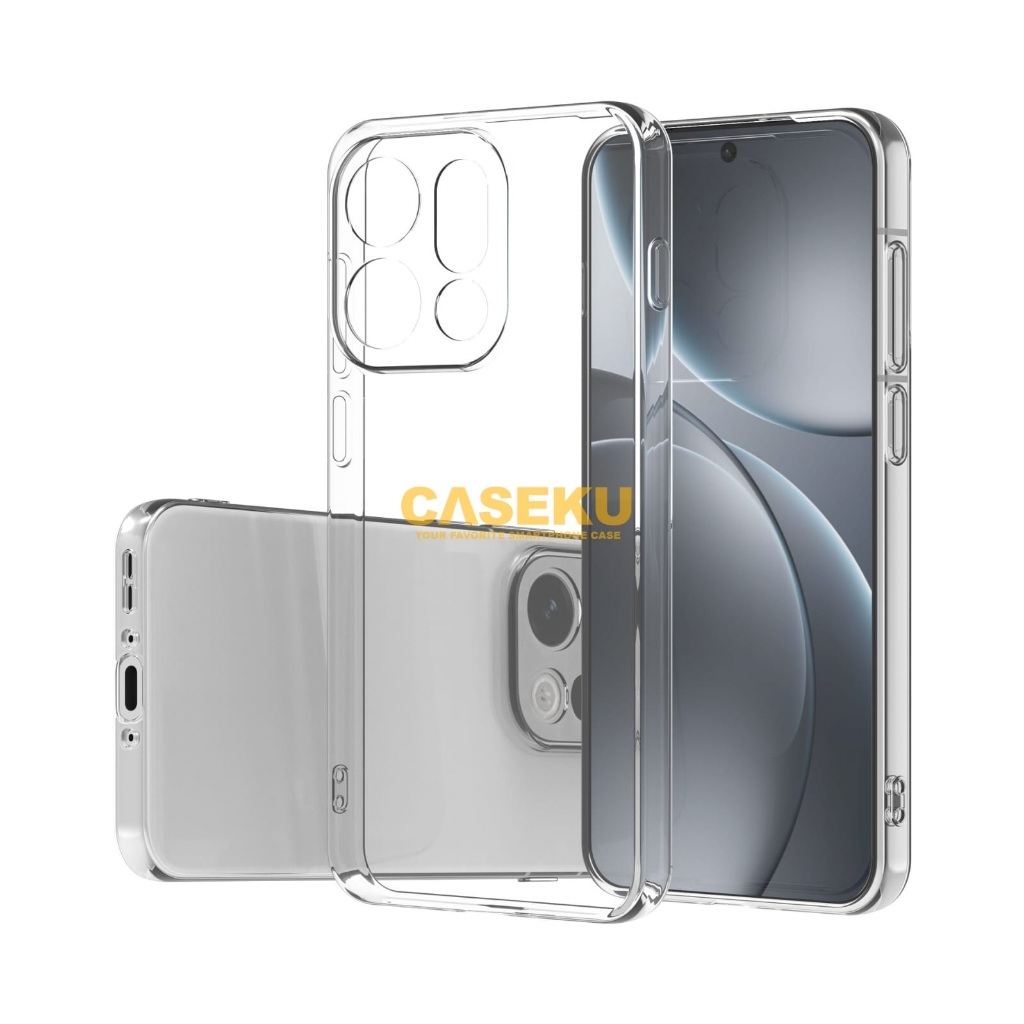 Case Oppo Find X9 Oppo Find X9 Pro Softcase Clear Hd 2.0mm UltraClear Bening Oppo Find X9 Oppo Find 