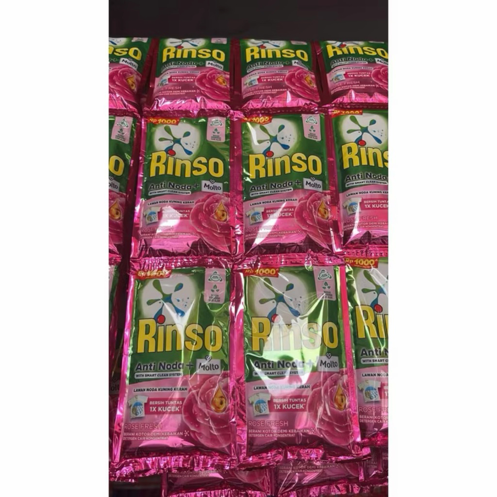 Rinso Molto Cair 38ml 6 sachet 1 renceng
