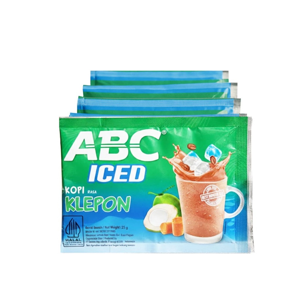 Kopi ABC Klepon Renceng isi 10 ABC Iced Klepon