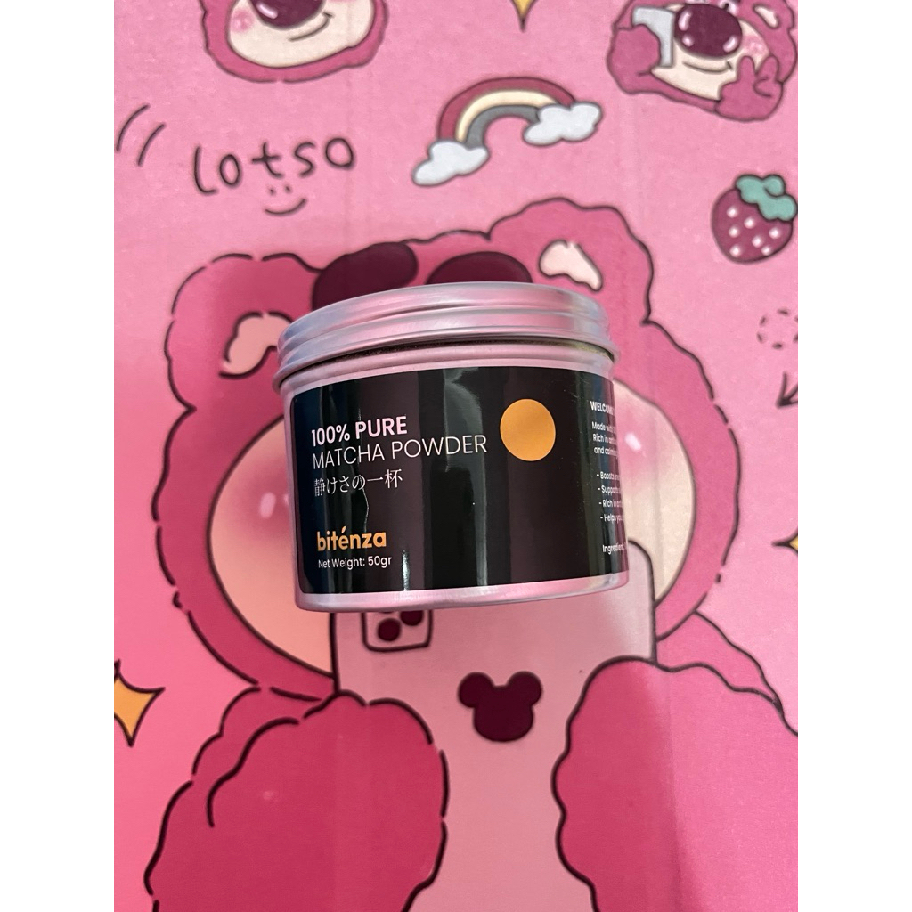 100% PURE MATCHA POWDER BITENZA