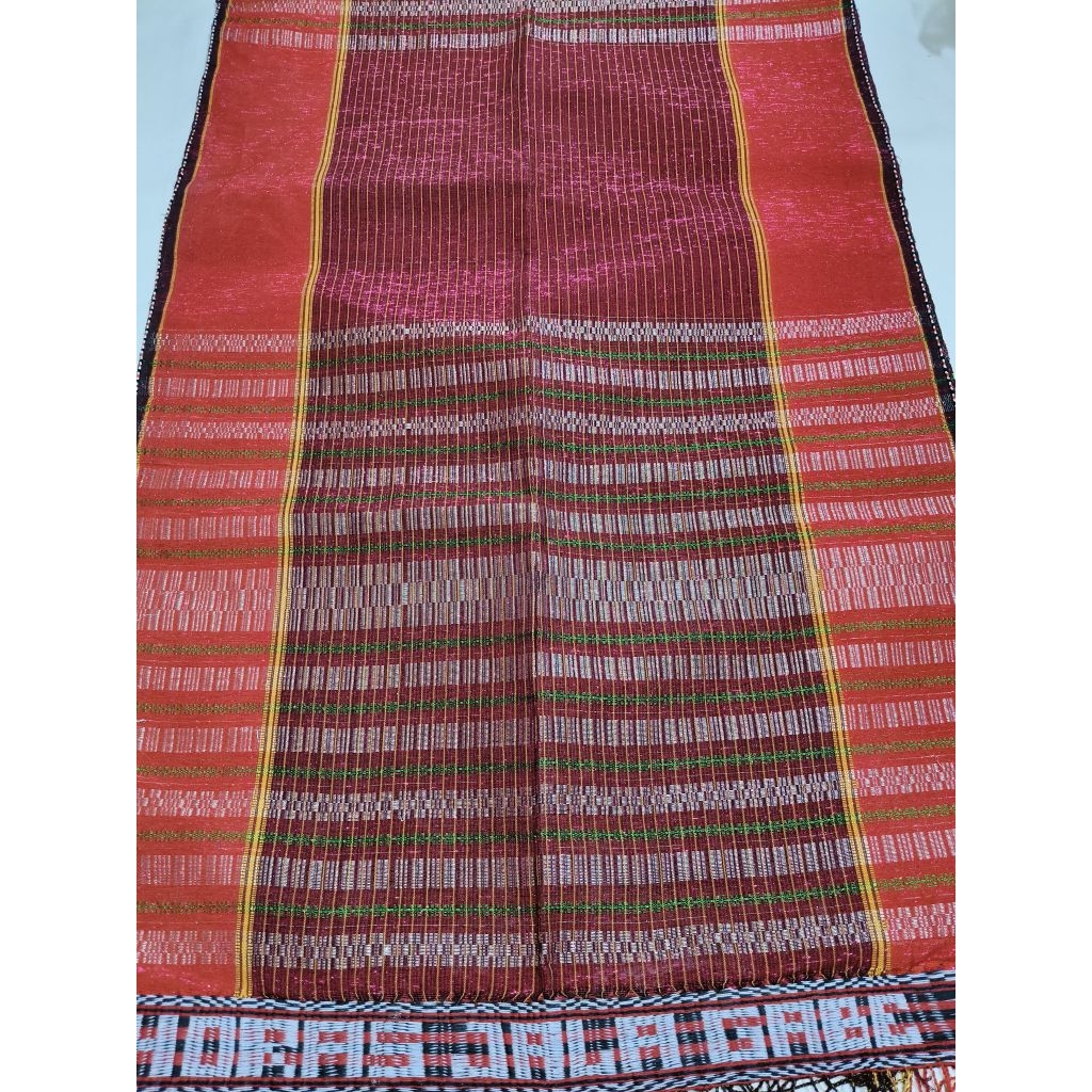 Ulos ragi hotang pakaian adat pria Batak toba