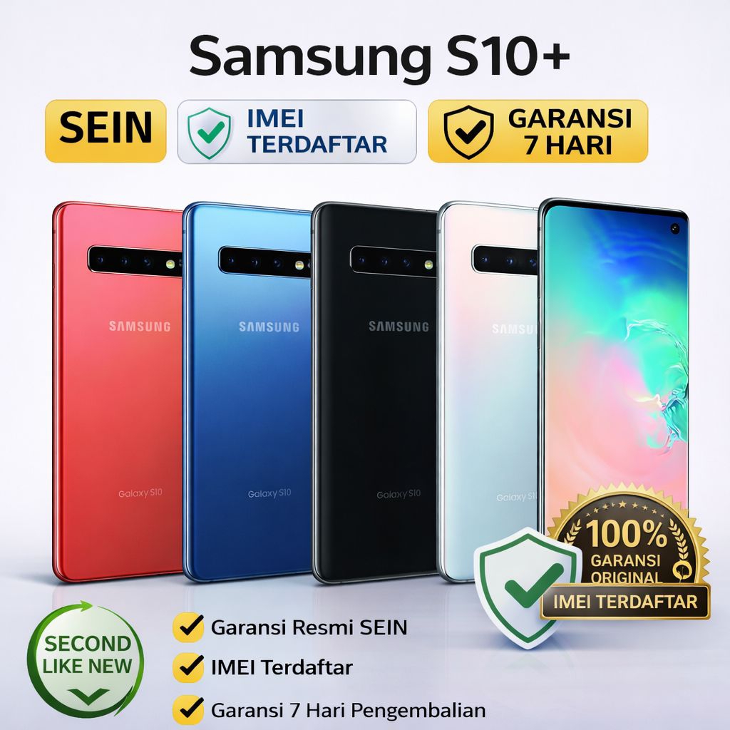 samsung s10 plus Second Fullset Original Second Bergaransi