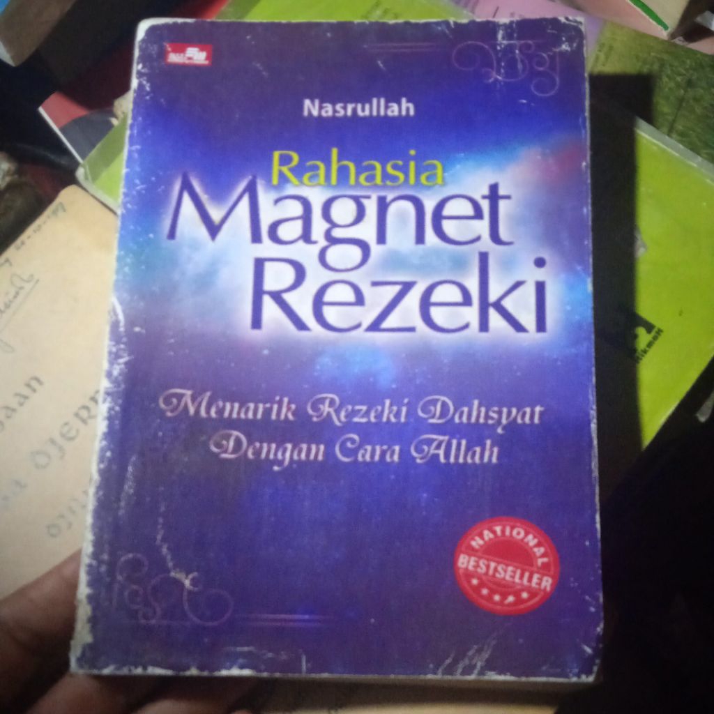 buku Rahasia Magnet Rezeki, menarik rezeki dahsyat dengan cara Allah, buku original jadul