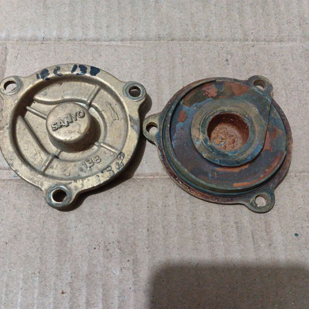 KIPAS IMPELLER KUNINGAN POMPA AIR SANYO  SPAREPART POMPA AIR