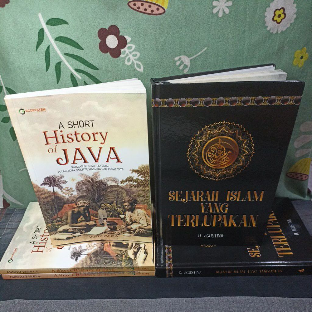 PAKET 2 BUKU AGAMA FILSAFAT BACAAN MEMOAR SEJARAH / HISTORY JAVA + SEJARAH ISLAM YANG TERLUPAKAN / B