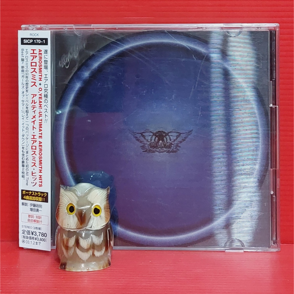 CD Aerosmith - O, Yeah Ultimate Aerosmith Hits Japan OBI