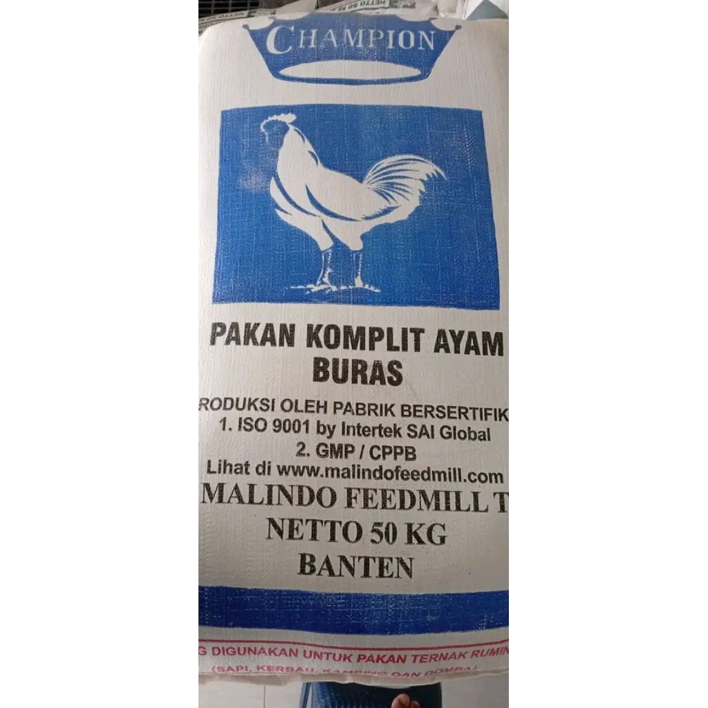pakan ayam Malindo 8211 repack 5 kg