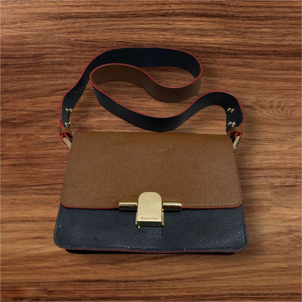Tas selempang soulder bag Massimo Dutti