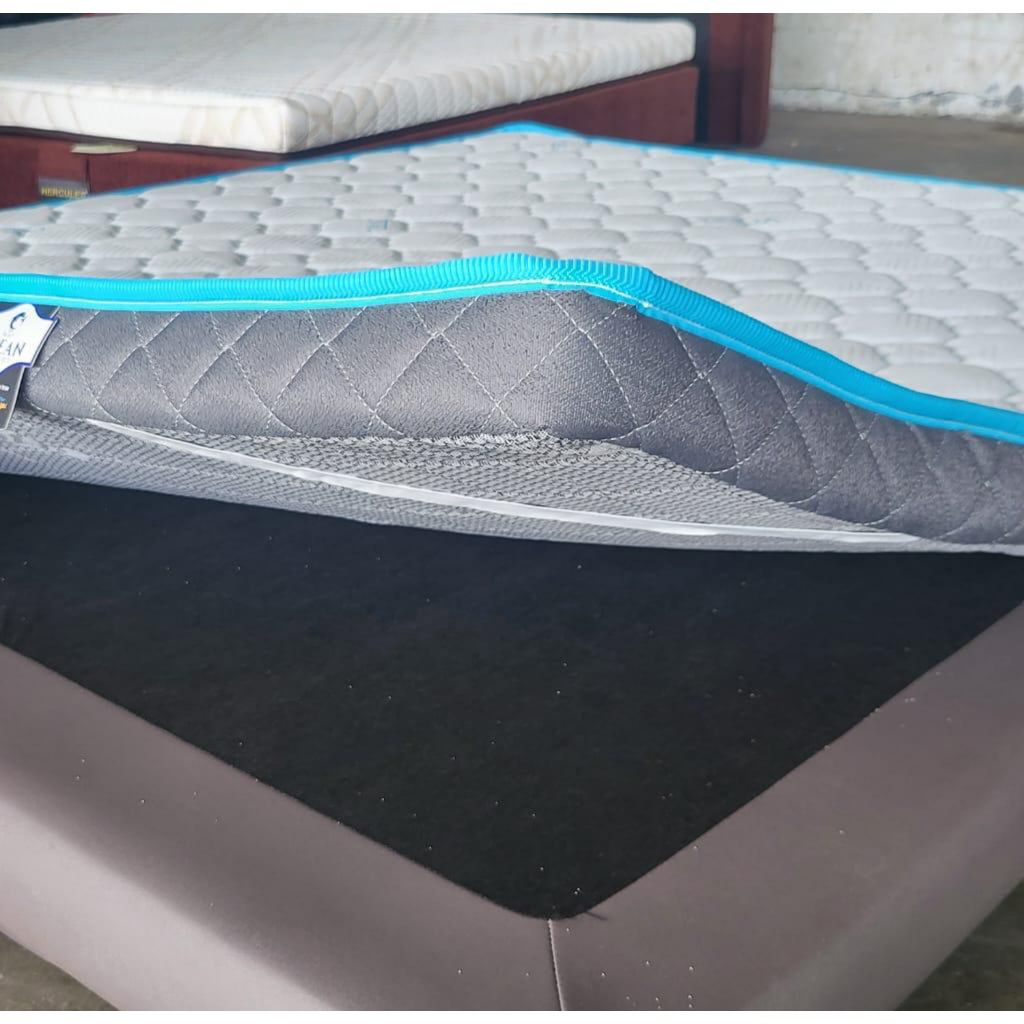 Topper kasur tebal 8cm by ocean/lapisan kasur/kasur palembang/busa tambahan kasur/kasur busa/alas