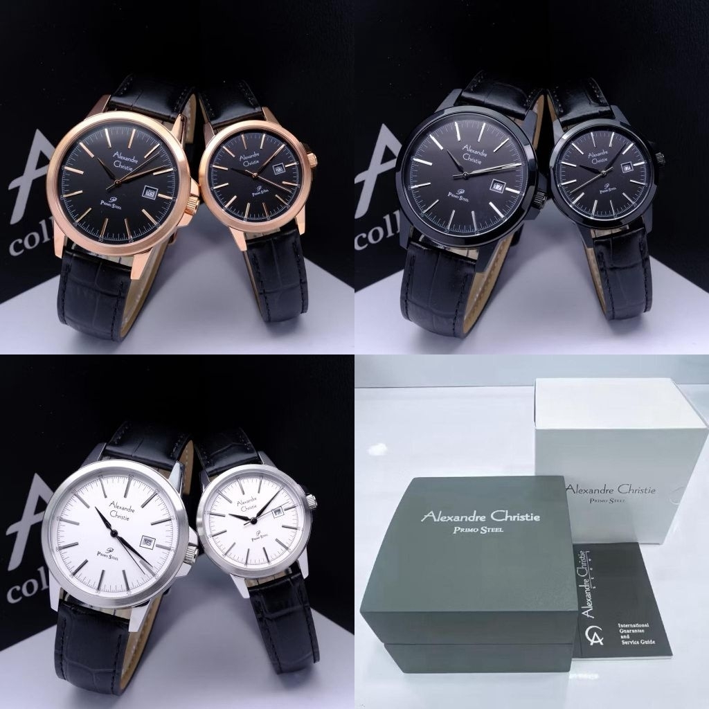 Jam Tangan Couple Alexandre Christie 1008 AC1008 [100% ORIGINAL]