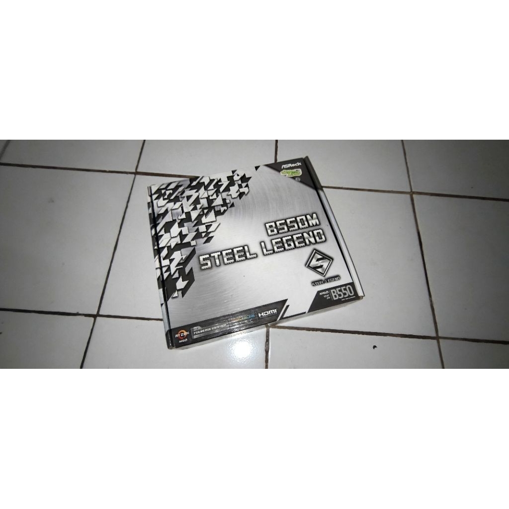 Am4 motherboard Asrock b550m steel legend