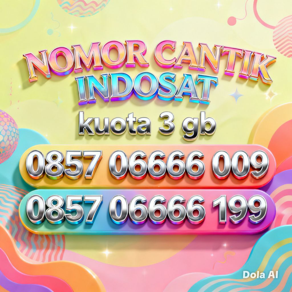 kartu perdana nomor cantik Indosat pilihan cerdas