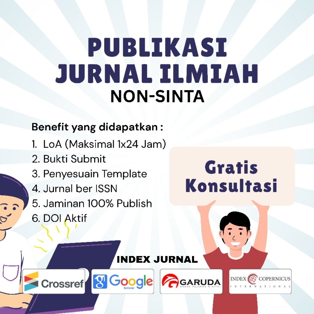 Publikasi Jurnal | Publikasi Artikel Ilmiah | Jurnal ISSN | Fast Track | Garansi 100%