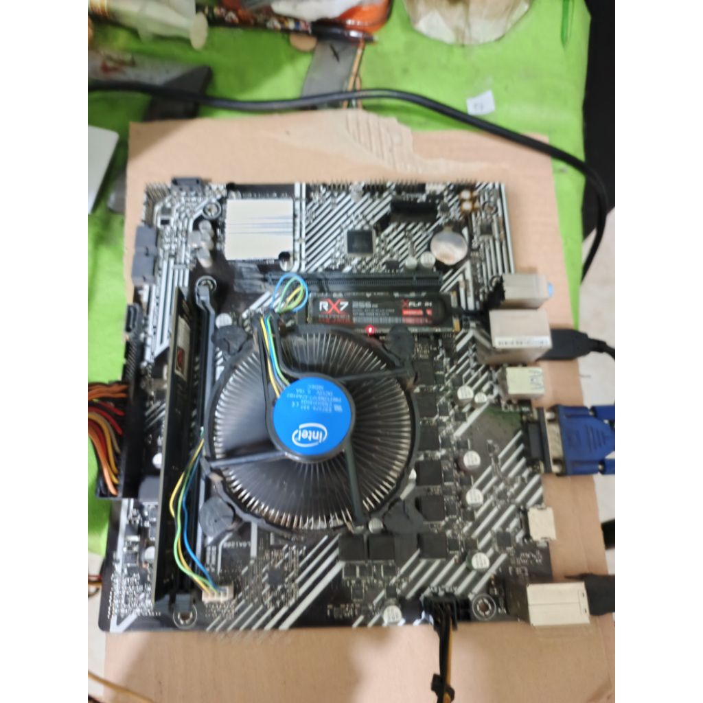 paket spek gaming mobo Asus prime Core i5 10400 Ram 8GB