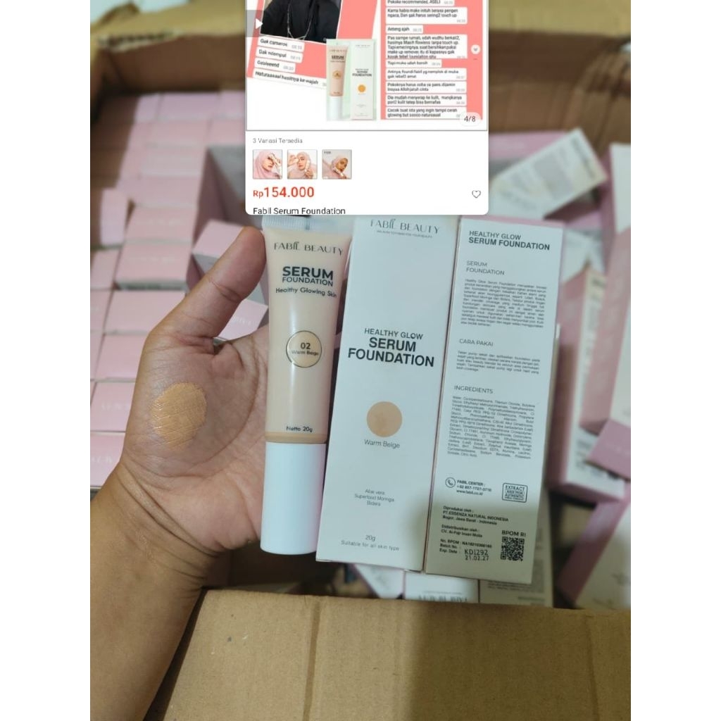 Serum foundation fabil