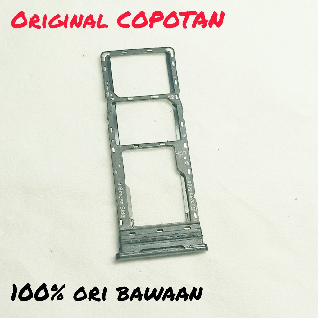 simtray /sim tray / slot sim infinix smart 5 ori copotan