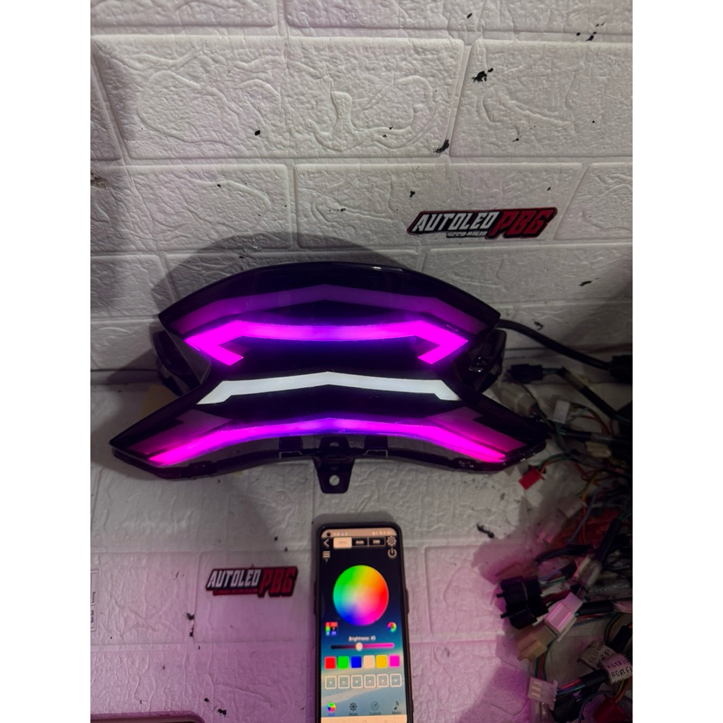 stoplamp lazy pcx lokal 150 cc
