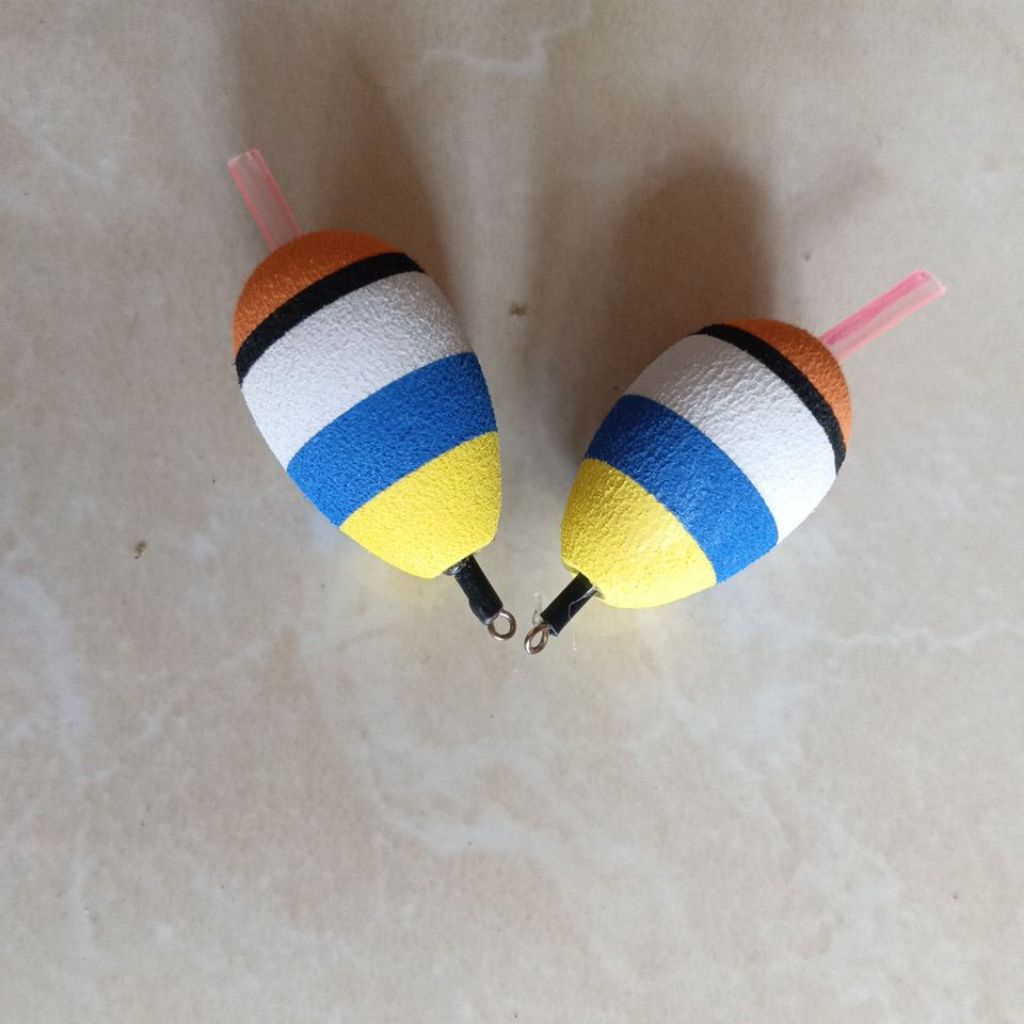 Pelampung Pancing Spon atau Busa , pelampung pancing Starlet