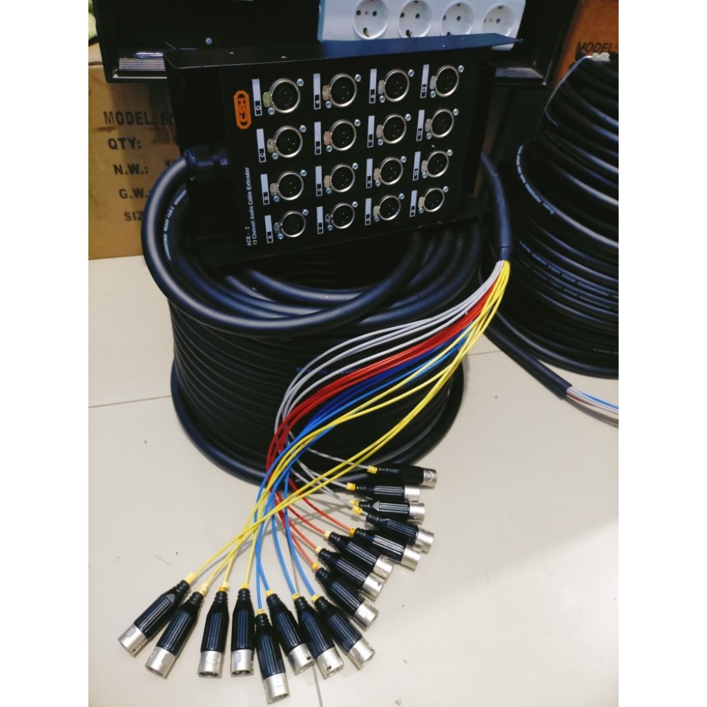 kabel snake soundqueen 16 Chanel 50meter snake SQ ks16 50m kabel snake