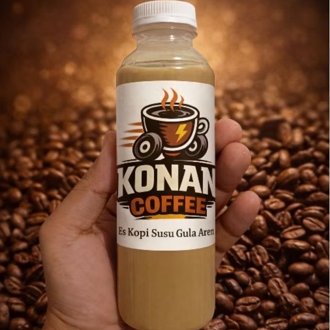 Es Kopi Susu Gula Aren - Konan Coffe 250ml Rasa kopinya nikmat