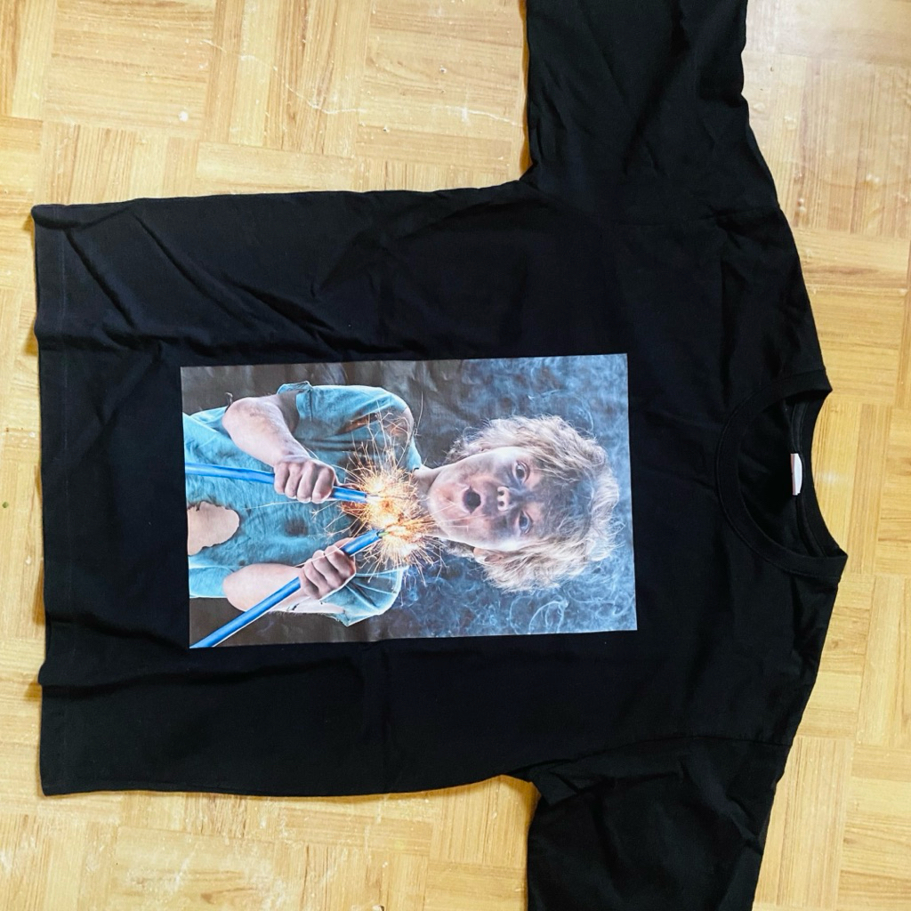 PL Tshirt Ad#LV BABY FACE FIREWORKS SIZE ON TAG 1 P X L ( 72 x 118) ORIGINAL 100% MULUS & NO MINUS W