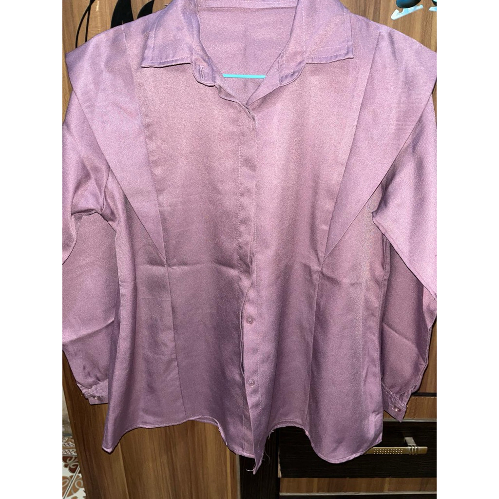 kemeja mauve