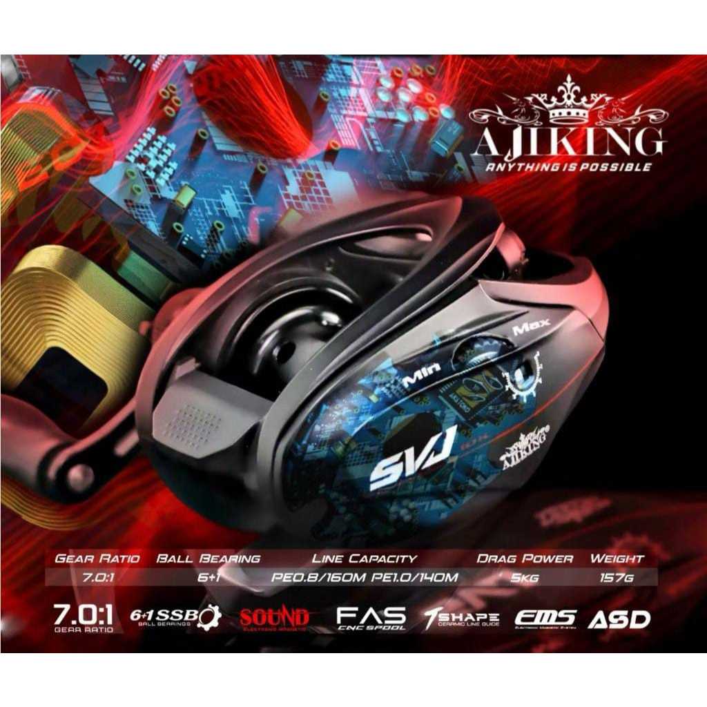 REEL BC AJIKING SVJ 101LEFT SOUND ELECTRONIC MAGNETIC-7.0:1