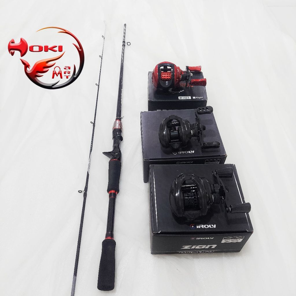 Free soft lure Joran set BC kanan romero + iroly libero / iroly zion / proberos / joran set casting 