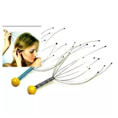 Alat Refleksi Pijat Kepala / Terapi Refleksi Kepala Massage Kesehatan Anti Sakit Kepala Pusing