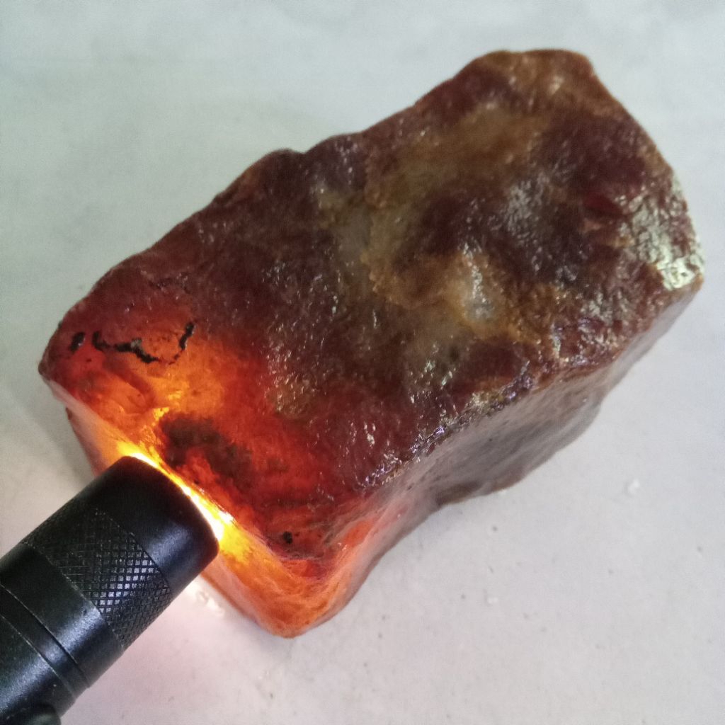 Natural Bahan Batu Akik Sawo Kecik Kristal Terbaik